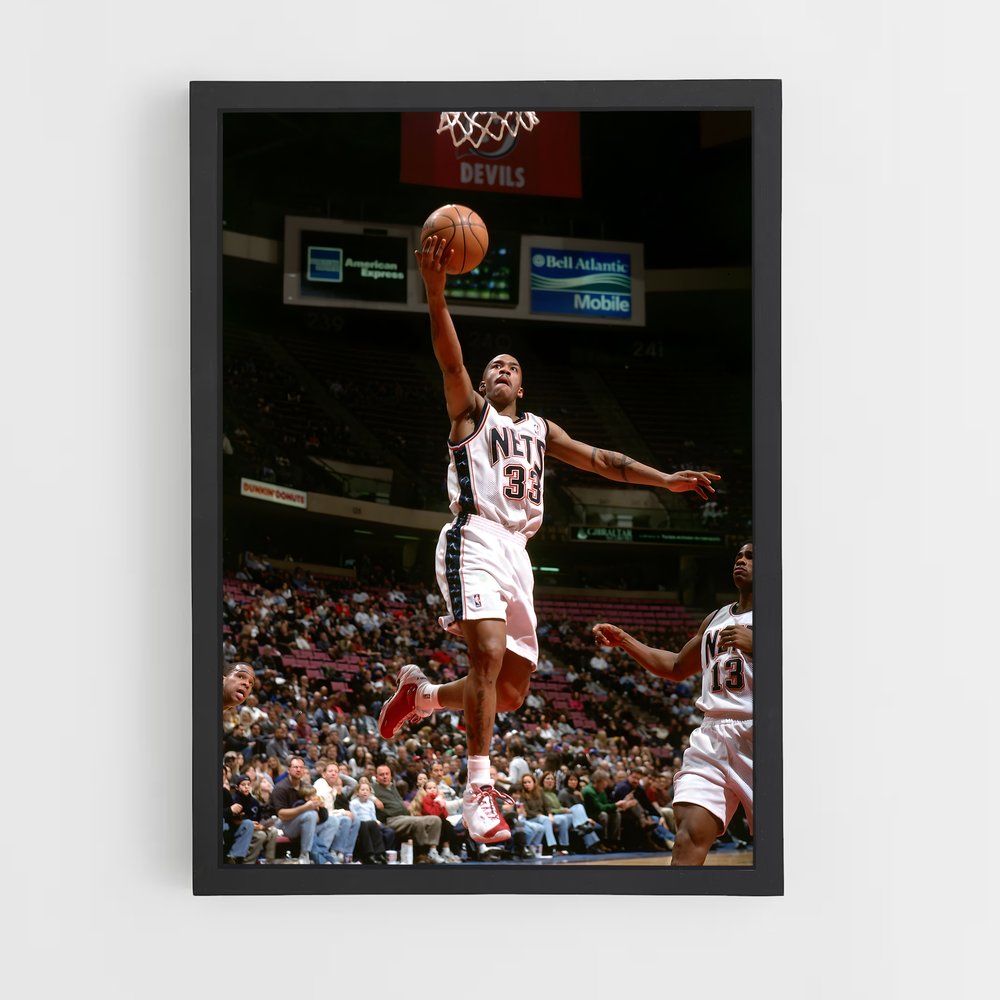 Poster Stephon de marbury – affiche Basketball (vue 2)